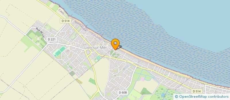 localisation de l'entreprise COPROPRIETE RESIDENCE TANAGRA  HERMANVILLE-SUR-MER