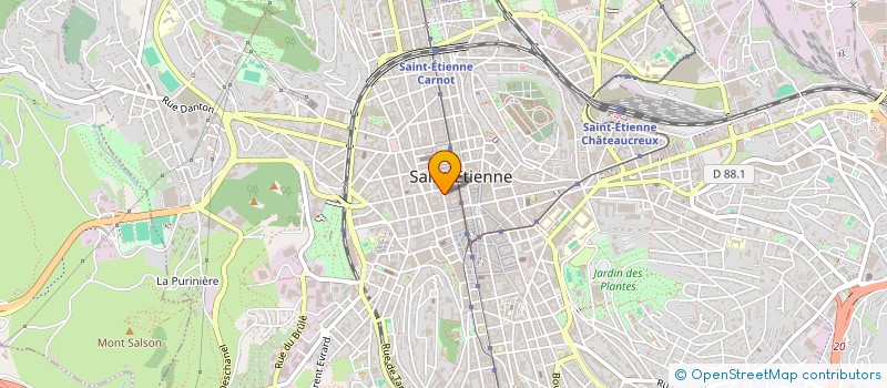 localisation de l'entreprise COPROPRIETE RESISTANCE  SAINT-ETIENNE