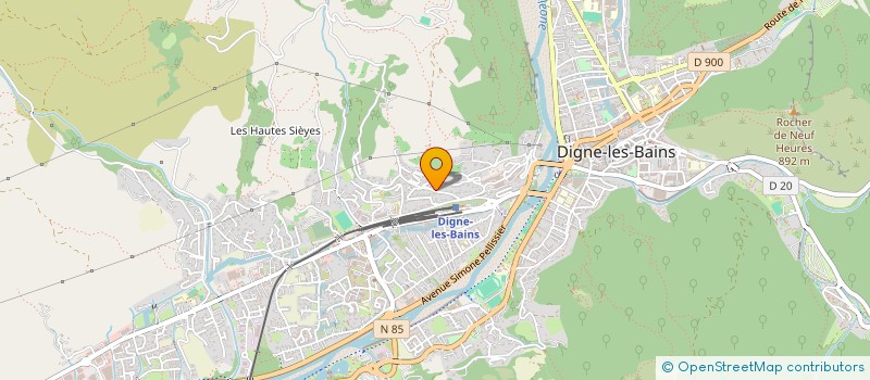 localisation de l'entreprise COPROPRIETE ROCA SOLEIL à DIGNE-LES-BAINS