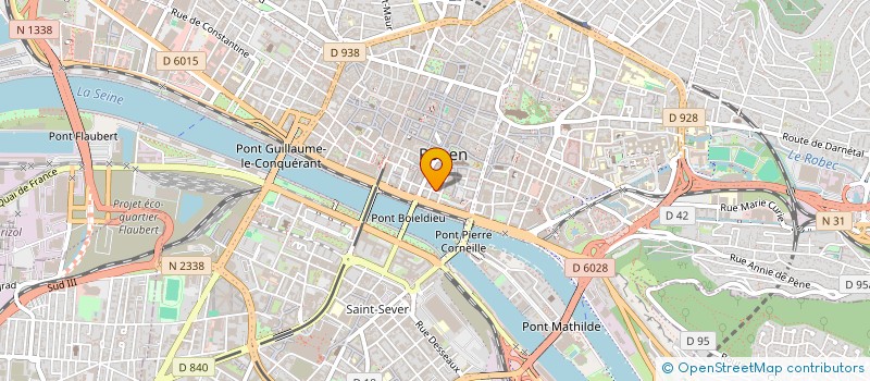 localisation de l'entreprise COPROPRIETE RUE DE LA SAVONNERIE à ROUEN