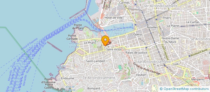 localisation de l'entreprise COPROPRIETE S 1428 à MARSEILLE