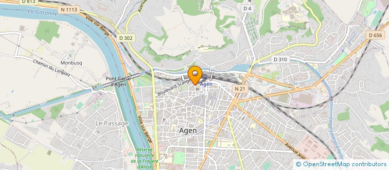 localisation de l'entreprise COPROPRIETE SAINT CAPRAIS II  AGEN