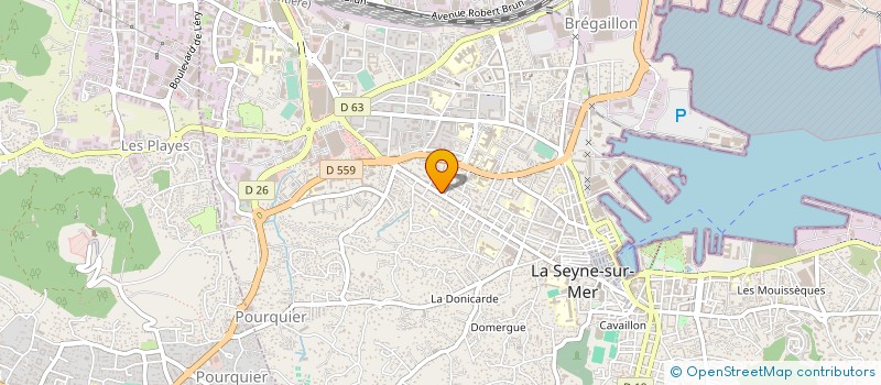 localisation de l'entreprise COPROPRIETE SAINT JEAN H3 à LA SEYNE-SUR-MER