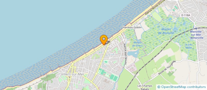 localisation de l'entreprise COPROPRIETE SAINT MICHEL  VILLERS-SUR-MER