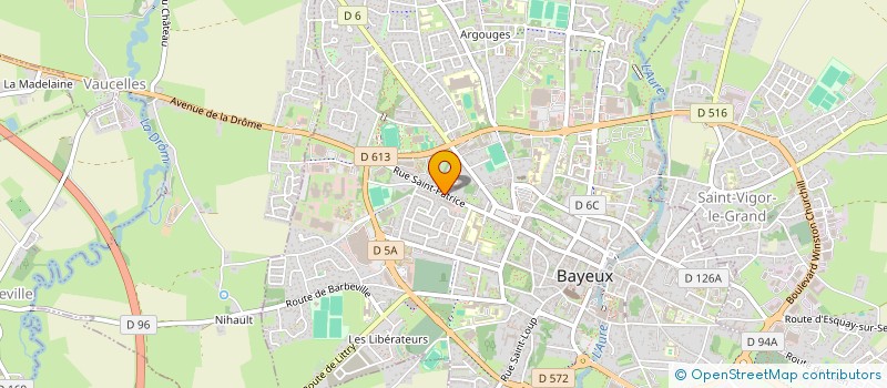 localisation de l'entreprise COPROPRIETE SAINT PATRICE  BAYEUX