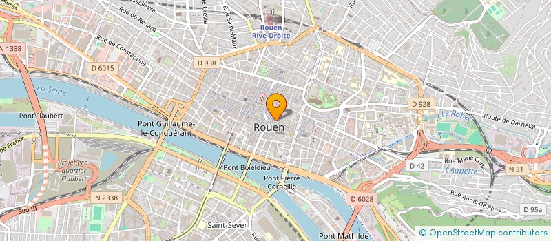 localisation de l'entreprise COPROPRIETE SAINT ROMAIN à ROUEN