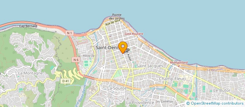 localisation de l'entreprise COPROPRIETE SAINTE ANNE à SAINT-DENIS