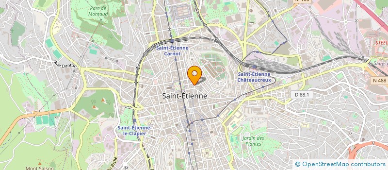 localisation de l'entreprise COPROPRIETE SALENGRO  SAINT-ETIENNE