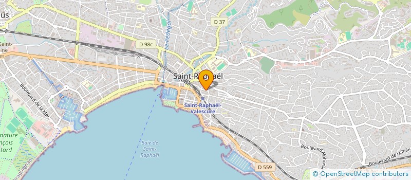 localisation de l'entreprise COPROPRIETE SAN CRISTOBAL à SAINT-RAPHAEL