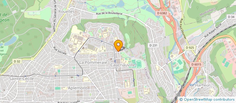 localisation de l'entreprise COPROPRIETE SANTOLARIA à LE HAVRE