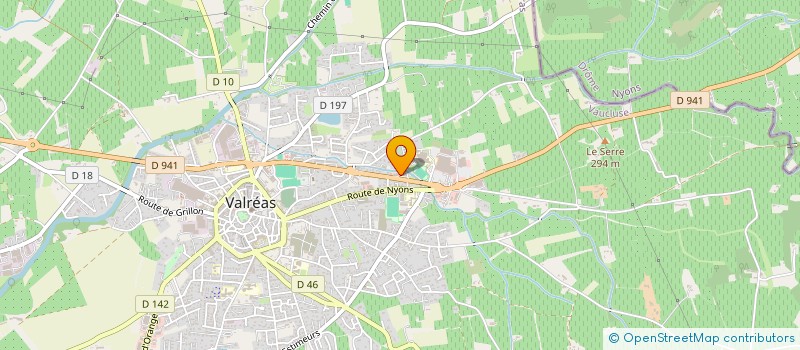 localisation de l'entreprise COPROPRIETE SEVIGNE à VALREAS
