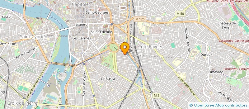 localisation de l'entreprise COPROPRIETE SOUPIRS à TOULOUSE