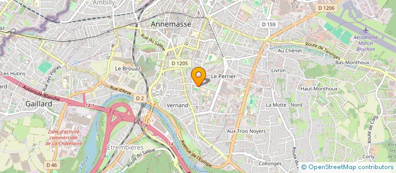 localisation de l'entreprise COPROPRIETE SOUS PLANTY  ANNEMASSE