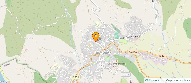 localisation de l'entreprise COPROPRIETE ST ANDRE  FORCALQUIER