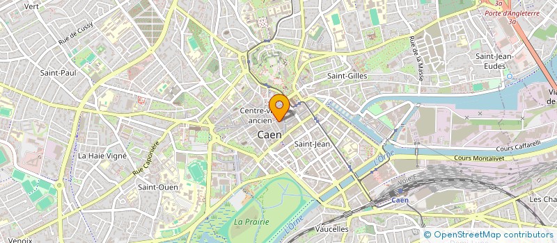 localisation de l'entreprise COPROPRIETE ST ARNAULT à CAEN