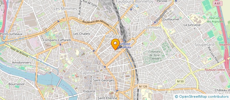 localisation de l'entreprise COPROPRIETE ST REGIS à TOULOUSE