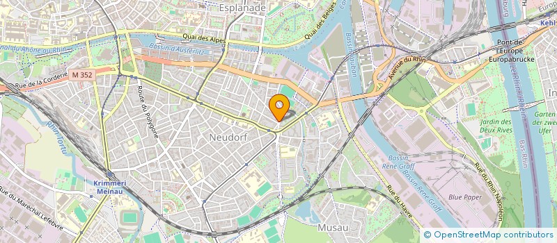 localisation de l'entreprise COPROPRIETE STOSSWIHR à STRASBOURG