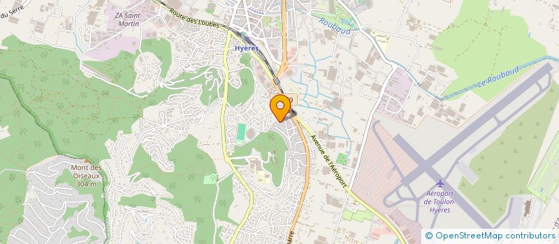 localisation de l'entreprise COPROPRIETE TAMARIS PRINCIPAL à HYERES