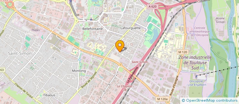localisation de l'entreprise COPROPRIETE TRIANON à TOULOUSE