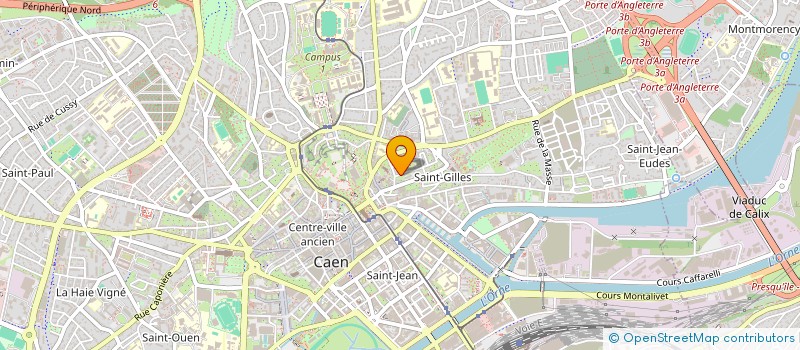 localisation de l'entreprise COPROPRIETE TROIS RUE SEGRAIS à CAEN