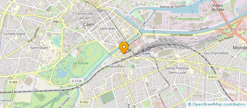 localisation de l'entreprise COPROPRIETE UPAC 3 à CAEN