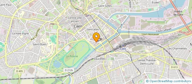 localisation de l'entreprise COPROPRIETE UPAC 76 à CAEN