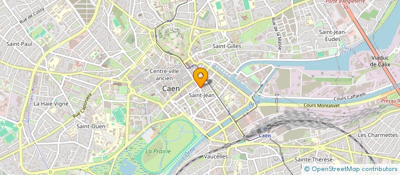 localisation de l'entreprise COPROPRIETE UPAC 8 à CAEN