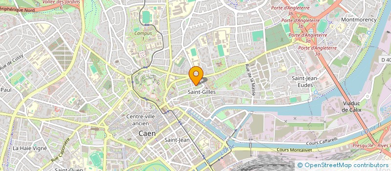 localisation de l'entreprise COPROPRIETE UPAC 81 à CAEN