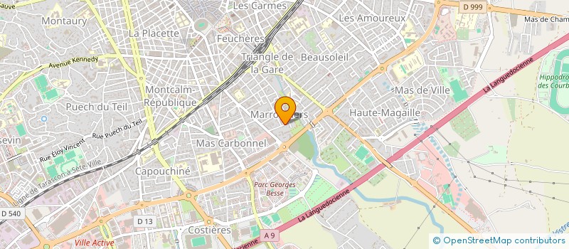 localisation de l'entreprise COPROPRIETE UTRILLO  NIMES