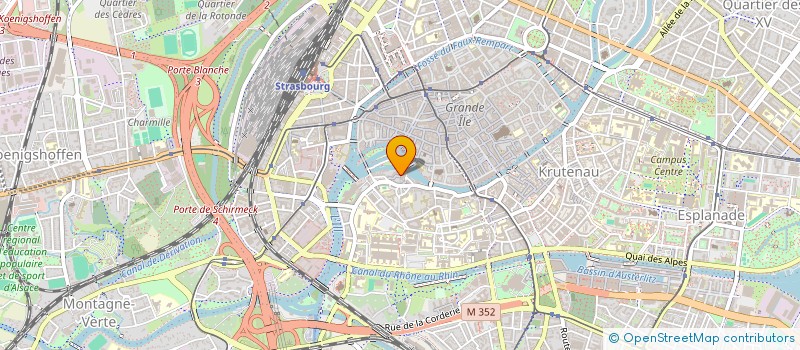 localisation de l'entreprise COPROPRIETE VIEILLE FRANCE DEUX à STRASBOURG