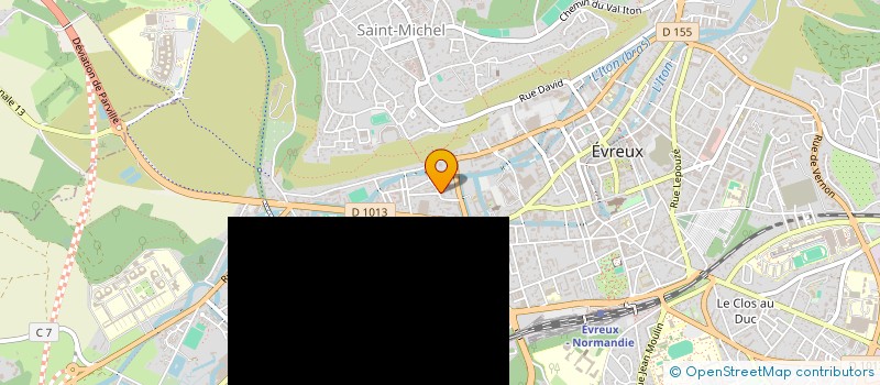 localisation de l'entreprise COPROPRIETE VILLA ANAIS  EVREUX