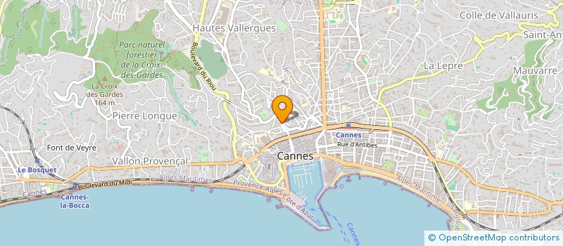 localisation de l'entreprise COPROPRIETE VILLA CASANOVA  CANNES