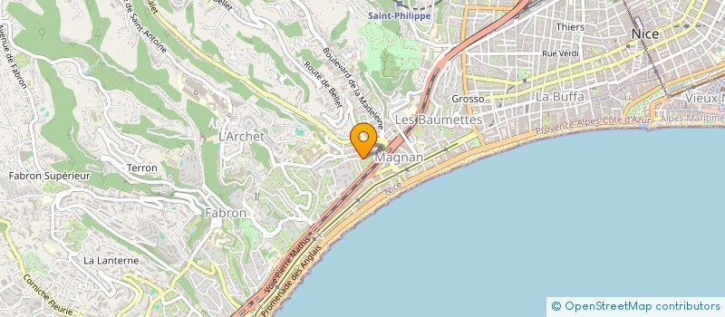 localisation de l'entreprise COPROPRIETE VILLA CHARLOTTE à NICE