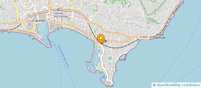 localisation de l'entreprise COPROPRIETE VILLA CROISETTE  CANNES