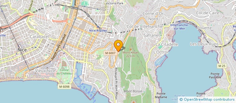 localisation de l'entreprise COPROPRIETE VILLA DE SIENNE à NICE