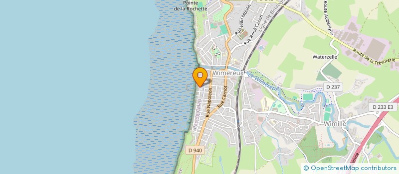 localisation de l'entreprise COPROPRIETE VILLA MARGUERITE MARIE à WIMEREUX