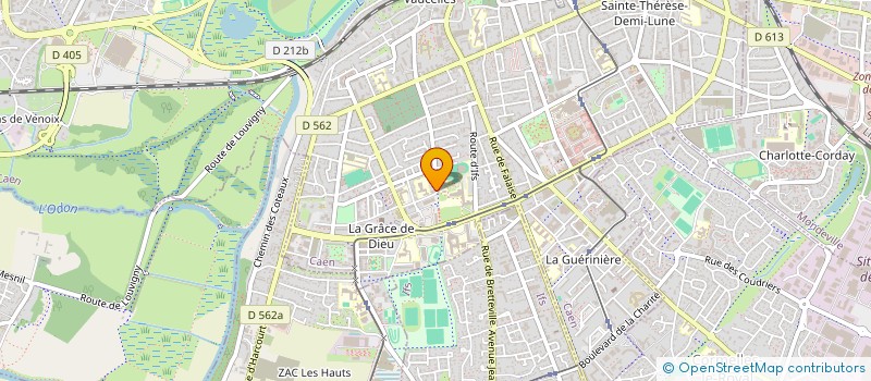 localisation de l'entreprise COPROPRIETE VILLA SEVIGNE à CAEN