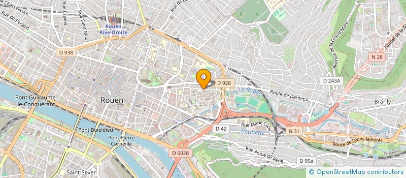 localisation de l'entreprise COPROPRIETE VILLA SIMON PIERRE à ROUEN