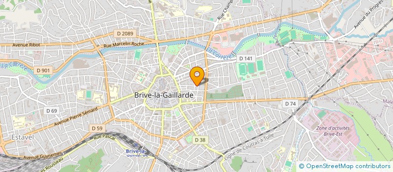 localisation de l'entreprise COPROPRIETE VINCENNES  BRIVE-LA-GAILLARDE