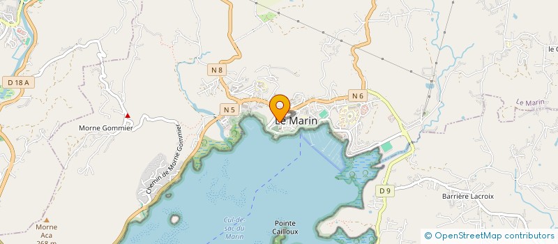 localisation de l'entreprise COPROPRIETE VISION à LE MARIN