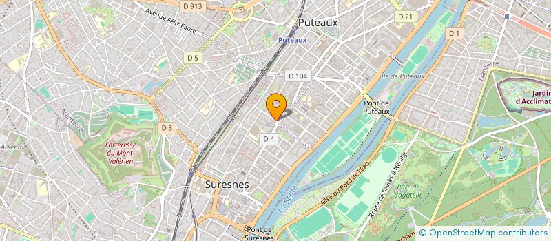 localisation de l'entreprise COPROPRIETEE 2 BIS RUE DU RATRAIT à SURESNES