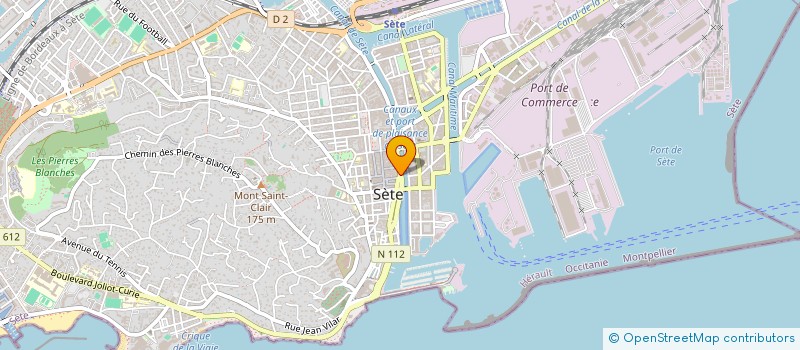 localisation de l'entreprise COPS à SETE