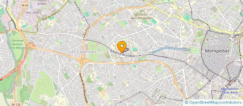 localisation de l'entreprise COPS PARTNER à MONTPELLIER