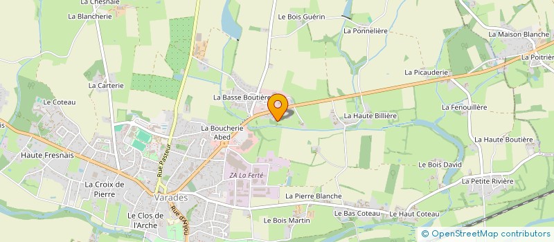 localisation de l'entreprise COPSA à LOIREAUXENCE