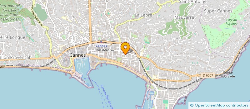 localisation de l'entreprise COPSE à CANNES
