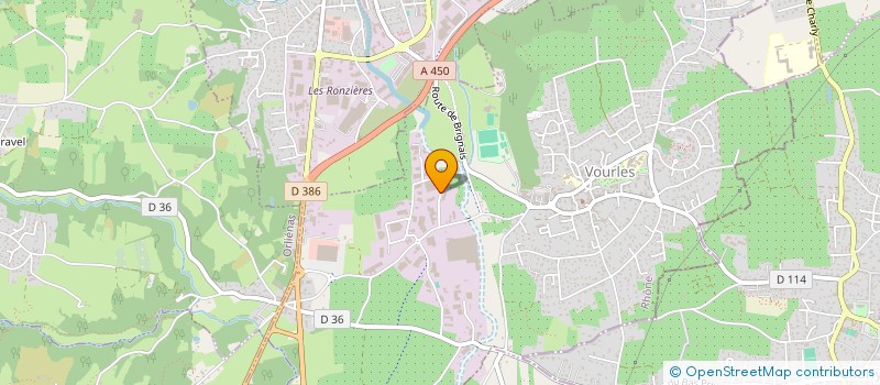 localisation de l'entreprise COPSE69 à VOURLES