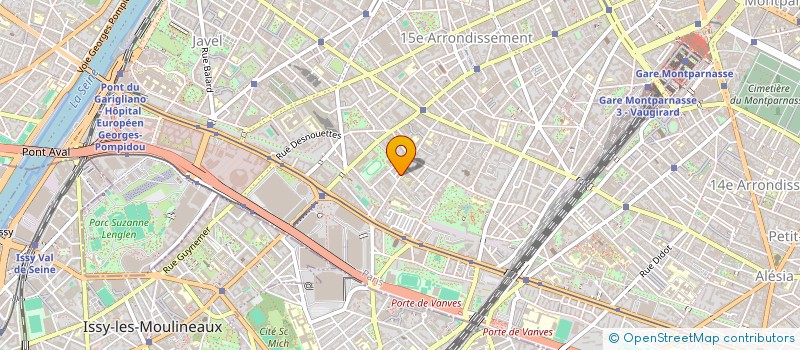 localisation de l'entreprise COPY DES ARTS  PARIS