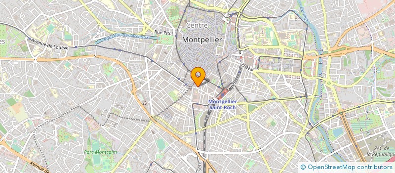 localisation de l'entreprise COPY PRESS à MONTPELLIER