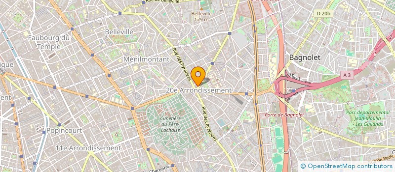 localisation de l'entreprise COPY RECTO VERSO  PARIS