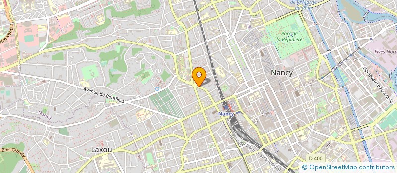 localisation de l'entreprise @COPYF@K  NANCY